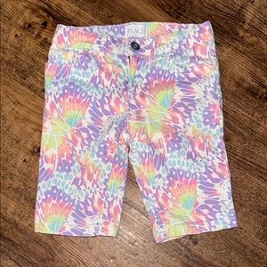 Colorful Tie-Dye Shorts
